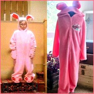 A Christmas Story Ralphie Deranged Bunny Union Suit